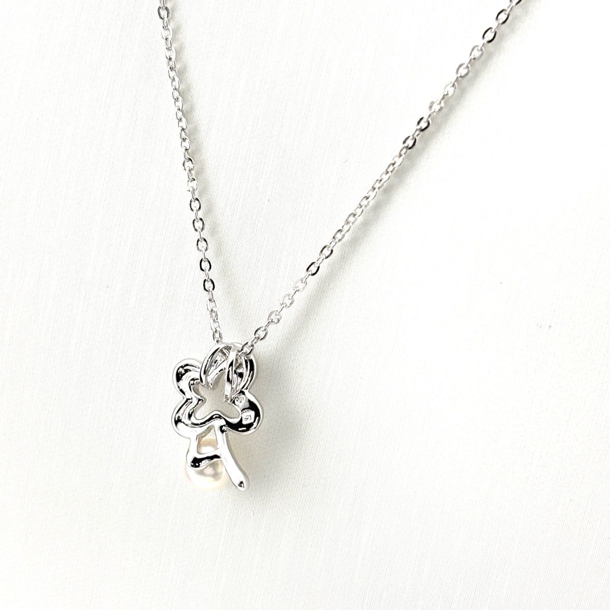 タサキ TASAKI パール シルバー ペンダント 真珠 ネックレス SV パール