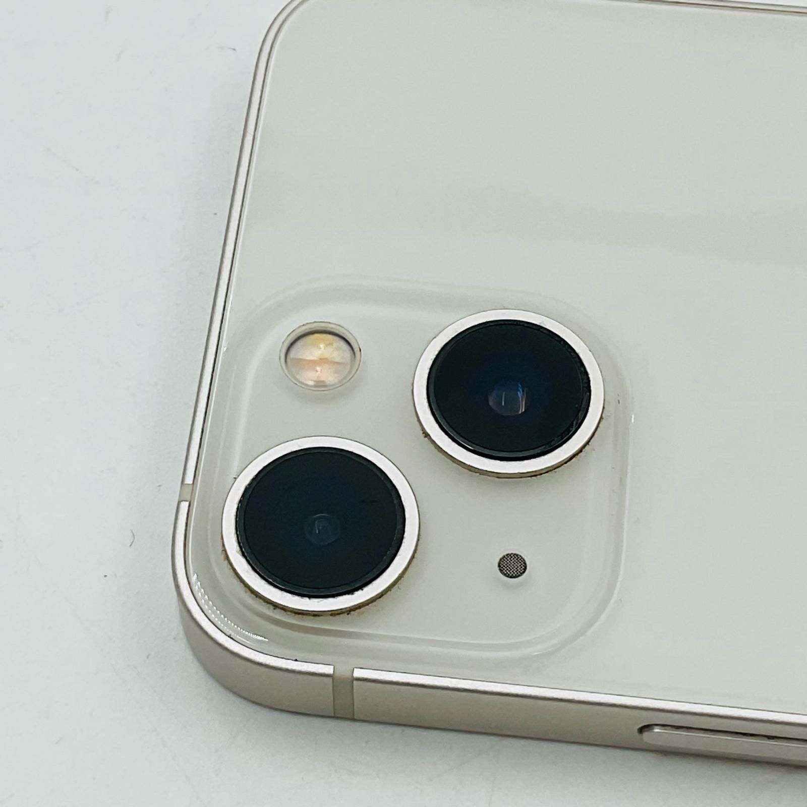 iPhone 13 mini 256GB スターライト SIMフリー やや傷や汚れあり