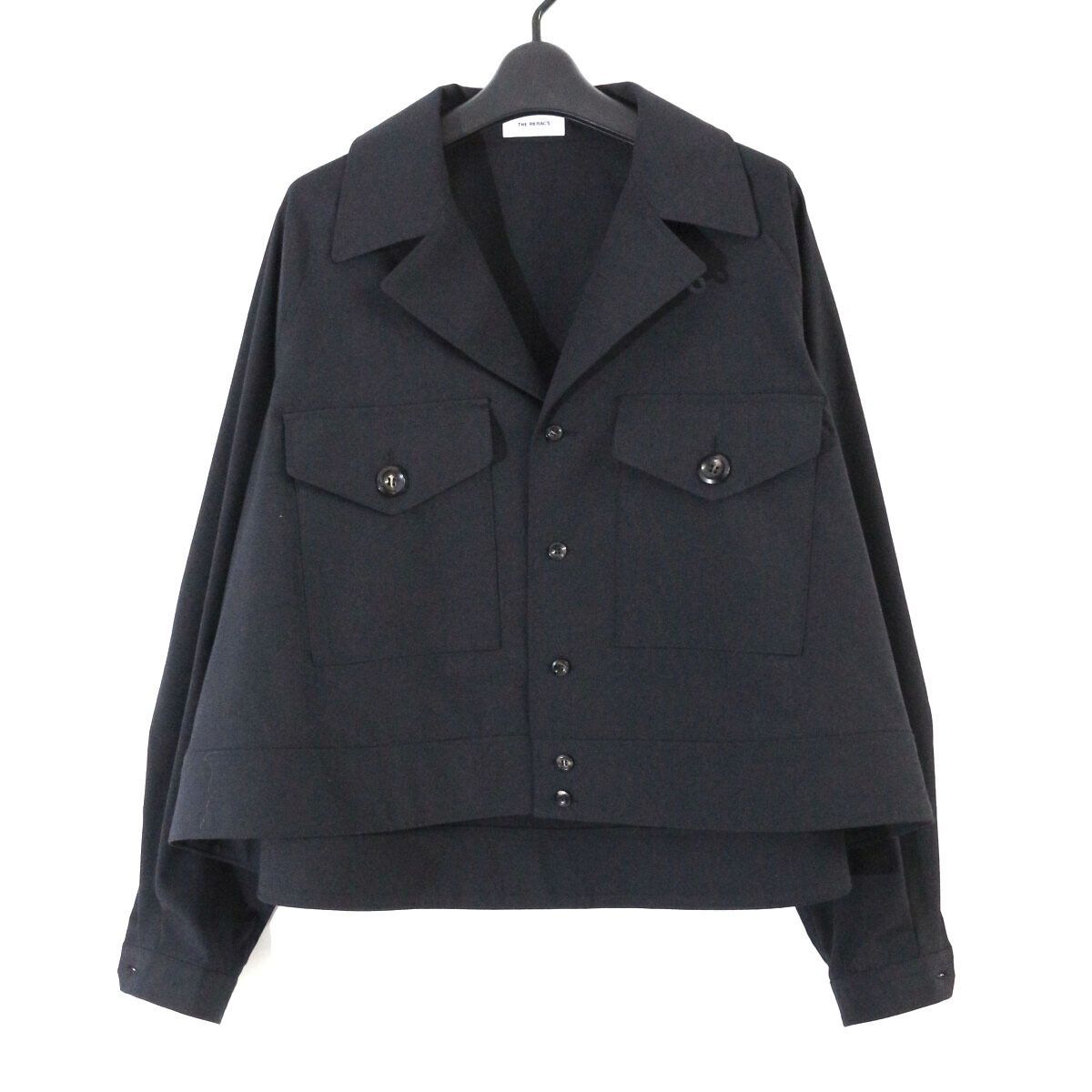 THE RERACS ザリラクス 25AW CPO クロップドシャツ 36 25FW-REBL-450L-J
