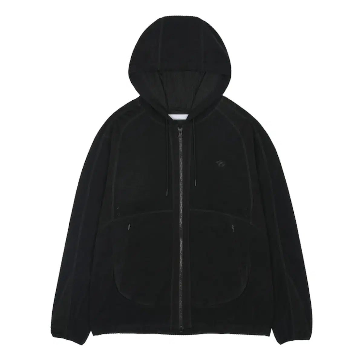 サンサンギアー(SAN SAN GEAR) グリッド ジップアップ フーディー ブラック 26fw sansangear grid zip up 31,707円