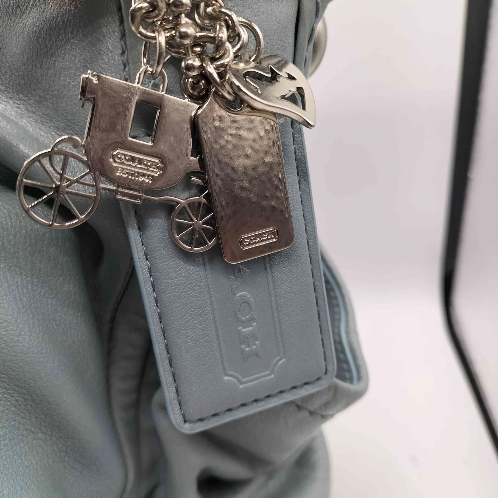 コーチ COACH レザー ワンショルダーバッグ leather oneshoulderbag 