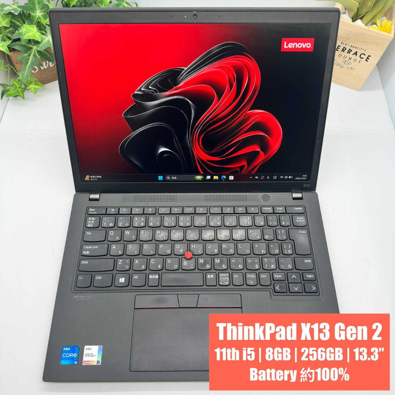 Lenovo ThinkPad X13 Gen2 i5 ジャンク電源入らずAC付 ThinkPad X13 Gen 2 Core i5 8GB 256GB - メルカリ