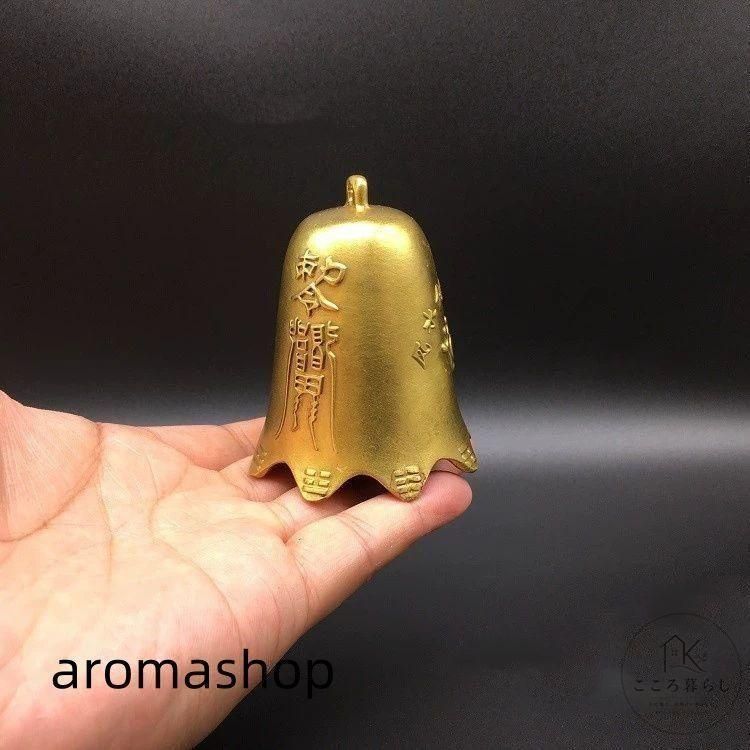 銅器 観音銅鈴 太極八卦銅鈴 風鈴 法器小鈴 開運風水 招財置物 工芸品