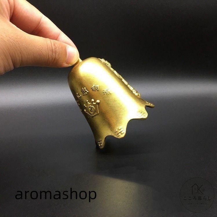 銅製 法器 太極八卦鈴 八仙鈴 三清鈴手揺鈴 辟邪 開運 風水招財 置物工芸品 銅器 観音銅鈴 太極八卦銅鈴 風鈴 法器小鈴 開運風水 招財置物 工芸品