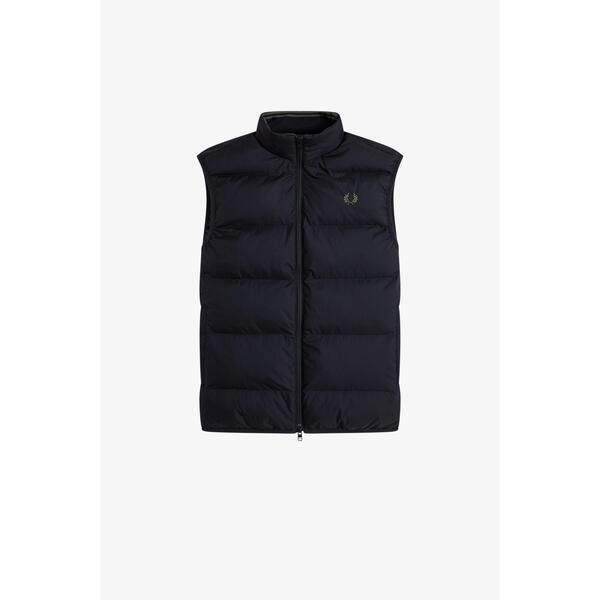 フレッドペリー メンズ アウター ベスト キルティング ジレ Fred Perry Mens Insulated Quilted Gilet Black 184 ブラック 38,220円