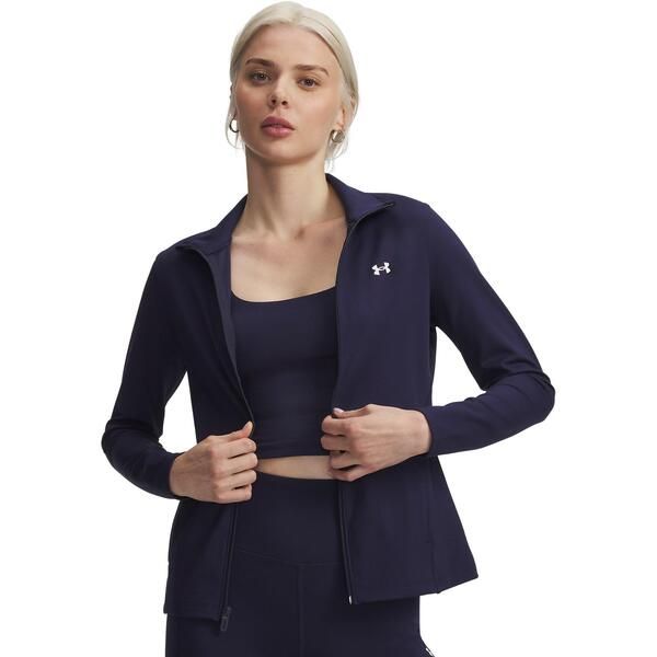 アンダーアーマー レディース アウター ジャケット・ブルゾン Under Armour Womens Motion FullZip SlimFit Performance Jacket Blue ブル 9,735円