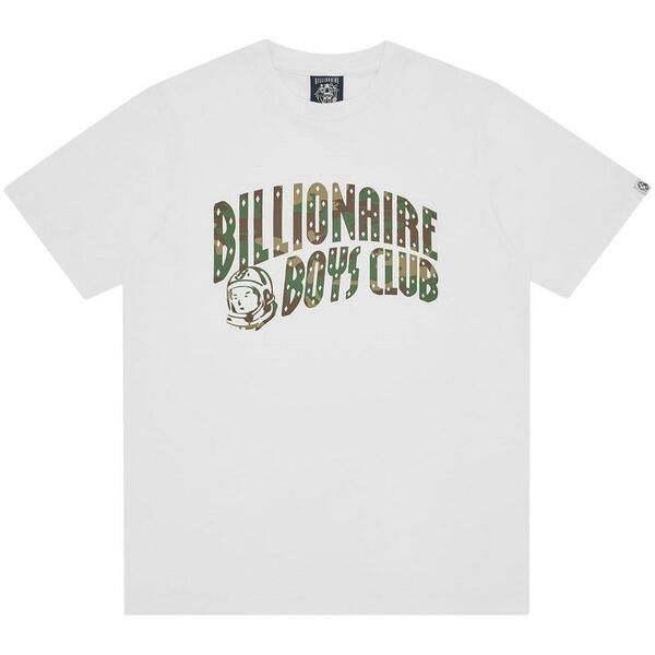 ビリオネアボーイズクラブ メンズ トップス Tシャツ Billionaire Boys ClubBCamo Arch Tee Sn64 WhiteGreen ホワイト 19,936円