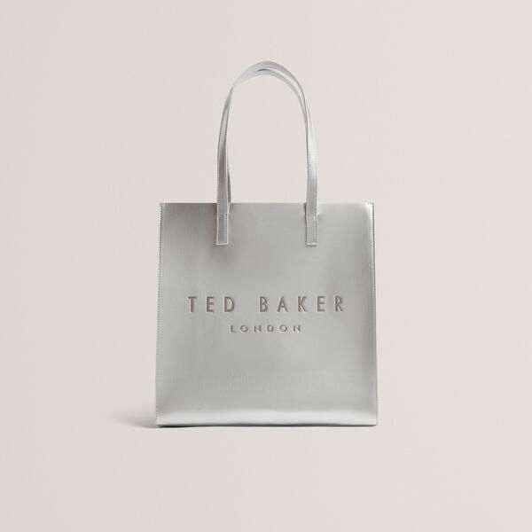 テッドベーカー レディース バッグ Ted Baker Ted Baker Crinkle Icon Tote Bag Silver シルバー 10,786円