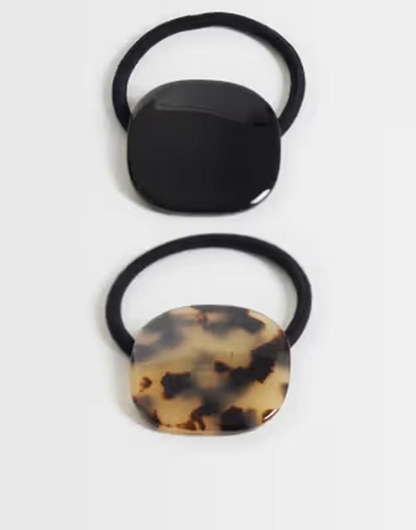 アルケット レディース アクセサリー ARKET 2 pack acetate hair ties in tortoiseshell BEIGE ベージュ