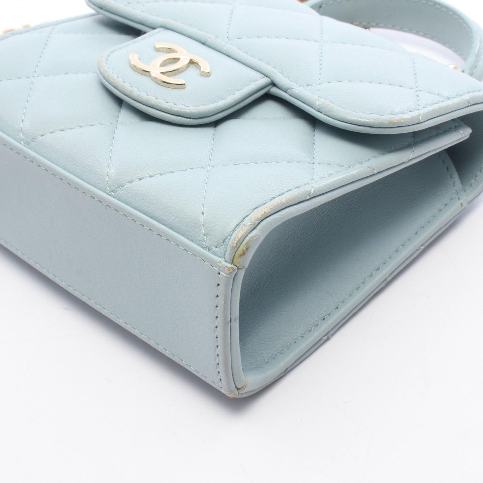 シャネル CHANEL ショルダーバッグ ミニマトラッセ チェーン クラッチ