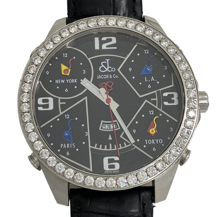 Jacob&Co. ジェイコブ・アンド・コー ジェイコブ Five Time Zone 5