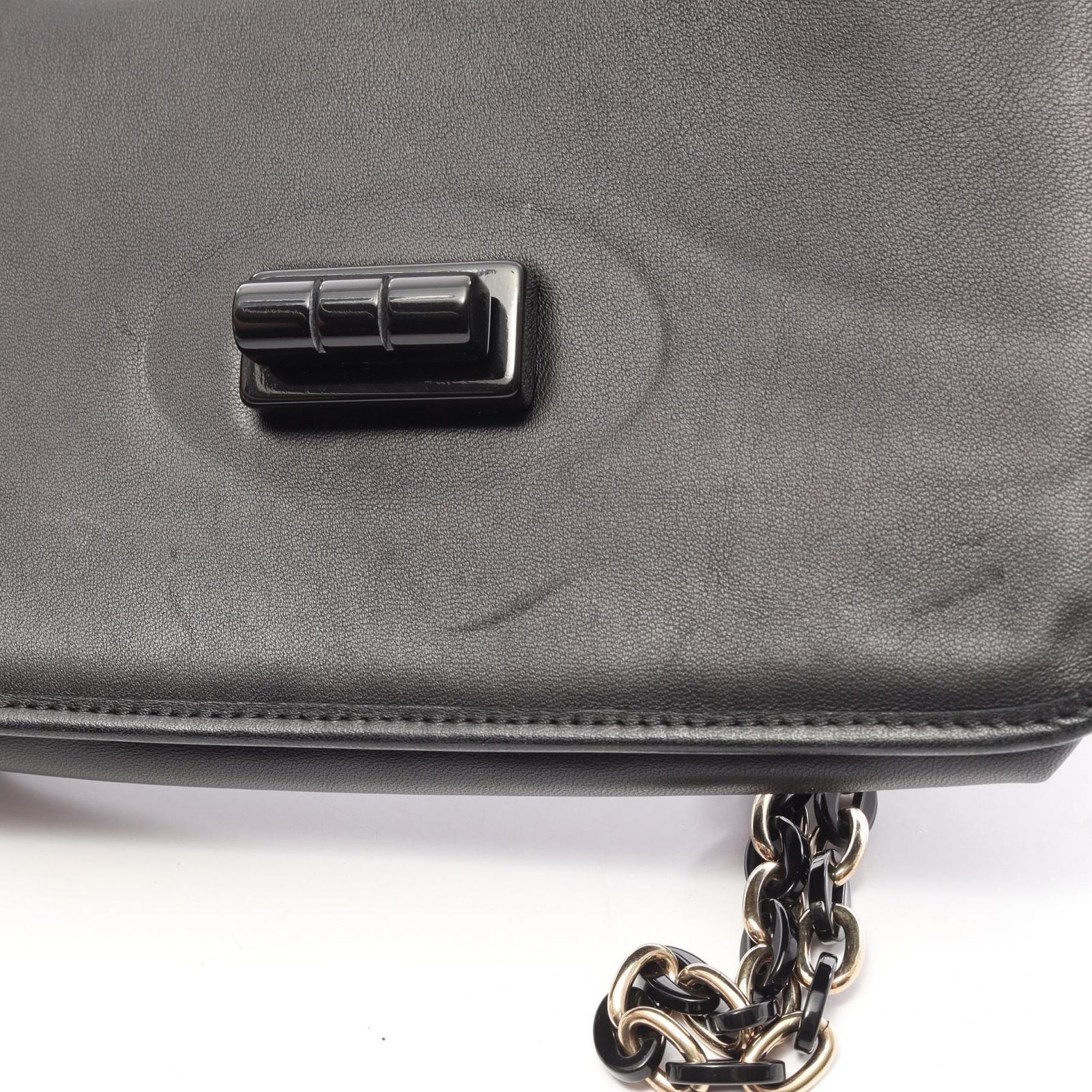 シャネル CHANEL ショルダーバッグ チョコバー 2.55 コンビ金具