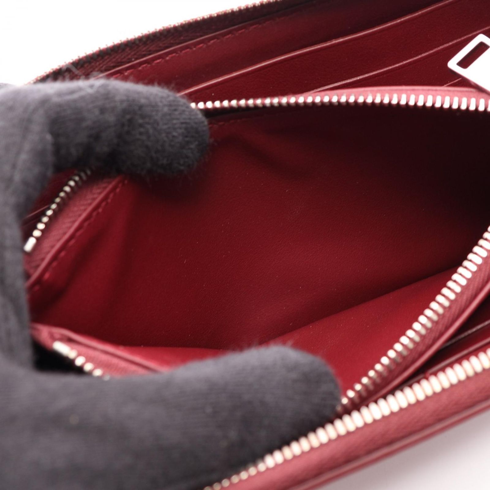 ボッテガヴェネタ BOTTEGA VENETA ラウンド長財布 マルコポーロ