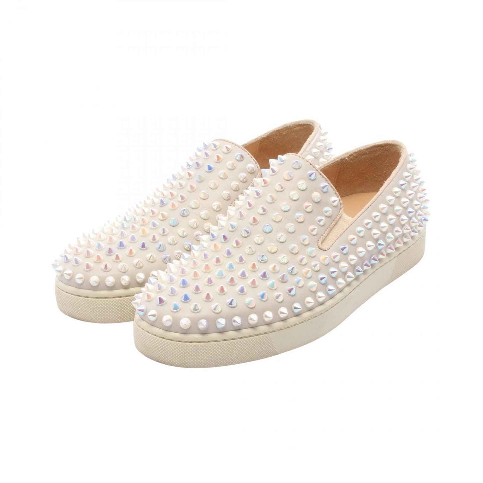 Christian Louboutin クリスチャンルブタン オーロラスパイクスタッズ スリッポン 23,998円