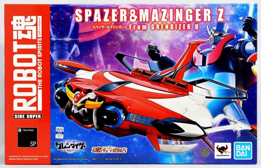 BANDAI SPIRITS ROBOT魂 <SIDE SUPER> スペイザー&マジンガーZ From