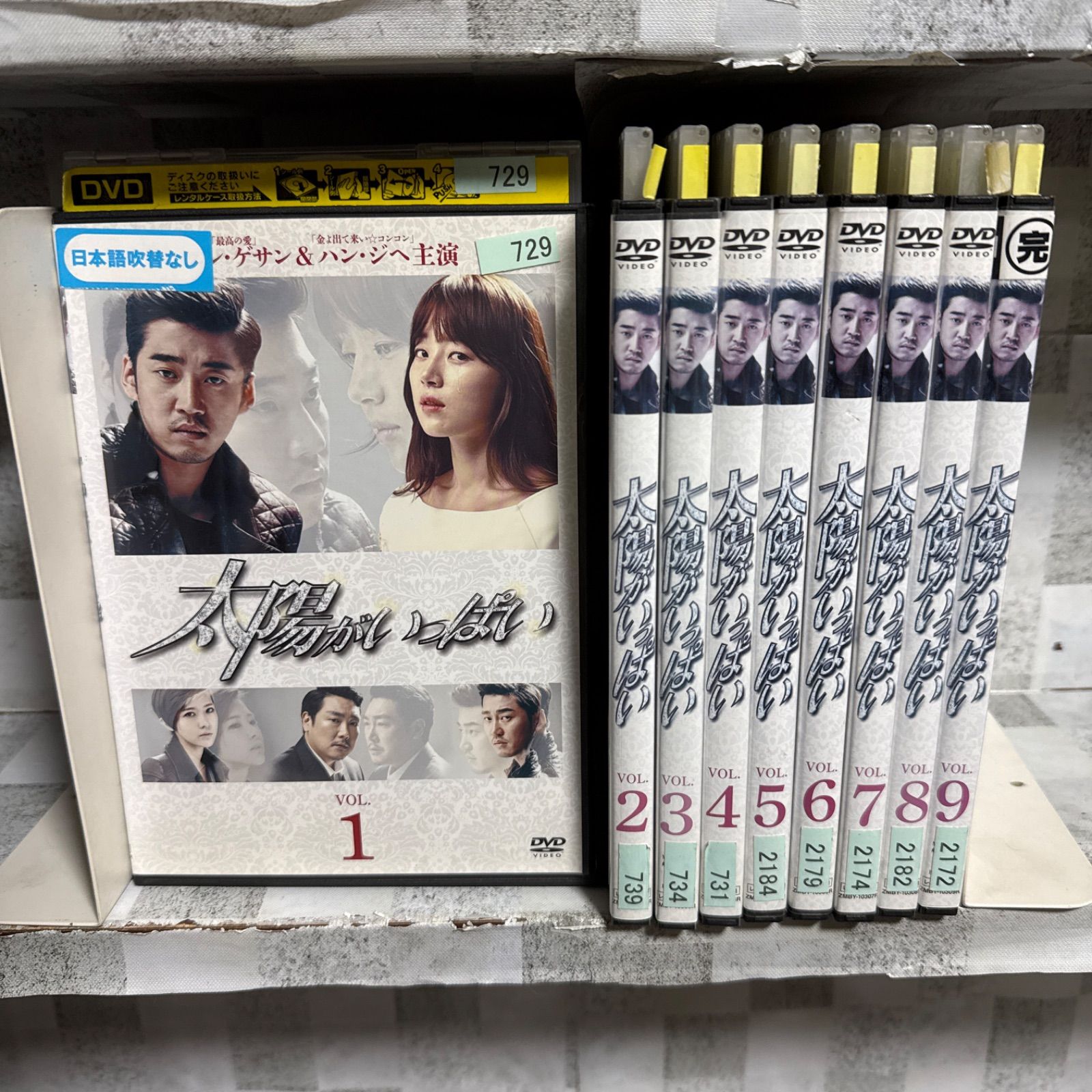 韓国ドラマ DVD 太陽がいっぱい 1-9巻 全巻セット - メルカリ