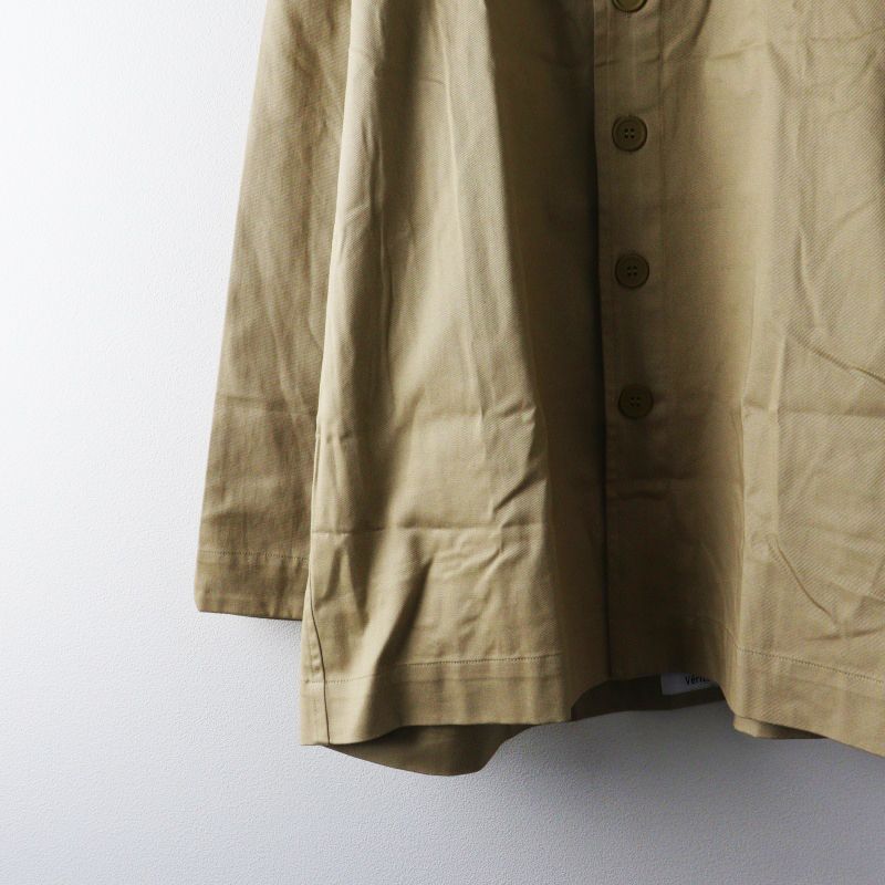 美品 2024AW 定価2.6万 ヴェリテクール Veritecoeur シェフ シャツ F