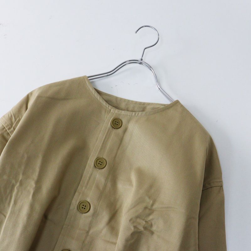 美品 2024AW 定価2.6万 ヴェリテクール Veritecoeur シェフ シャツ F