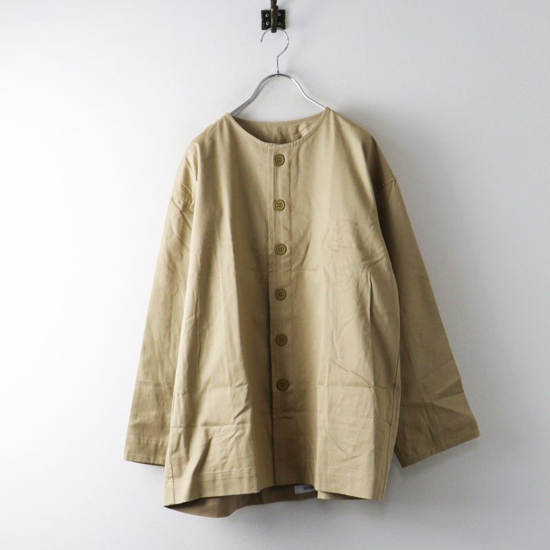 美品 2024AW 定価2.6万 ヴェリテクール Veritecoeur シェフ シャツ F