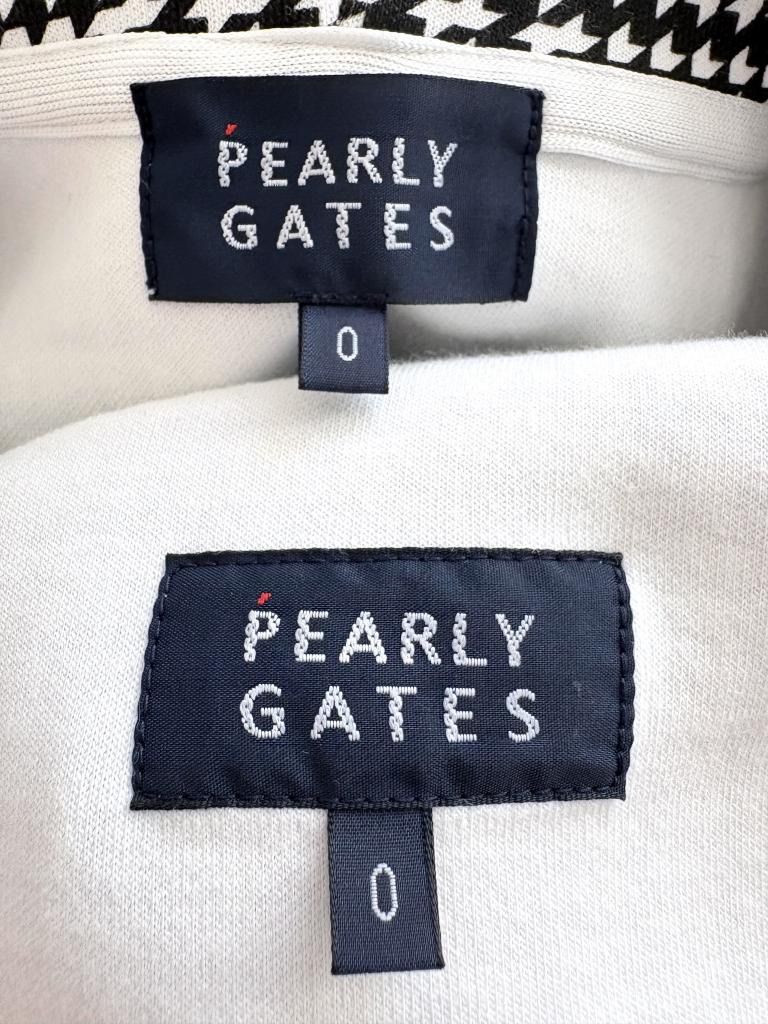 PEARLY GATES パーリーゲイツ 千鳥格子パーカースカートセットアップ