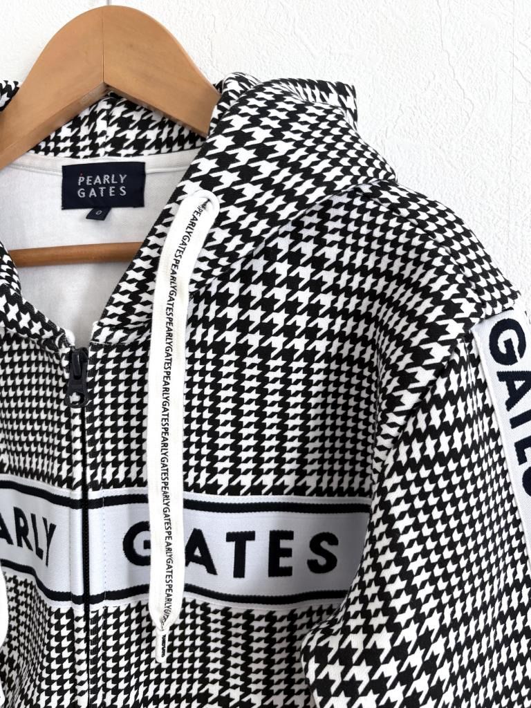 PEARLY GATES パーリーゲイツ 千鳥格子パーカースカートセットアップ