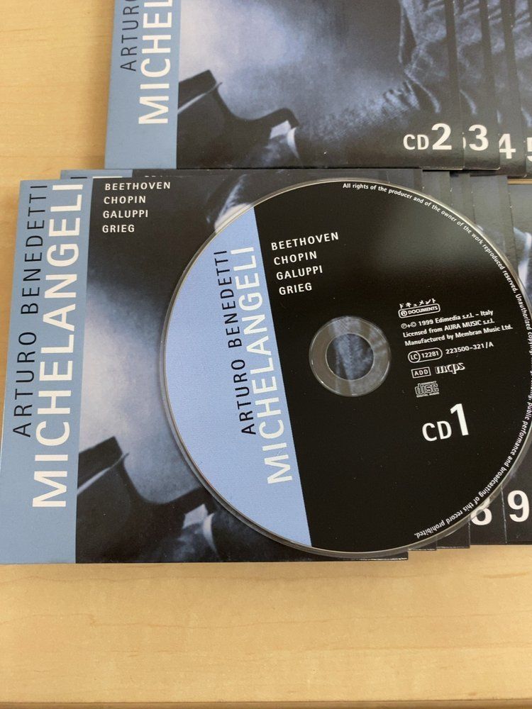 Vol 2(10CD BOX) Arturo Benedetti Michelangeli（アルトゥーロ