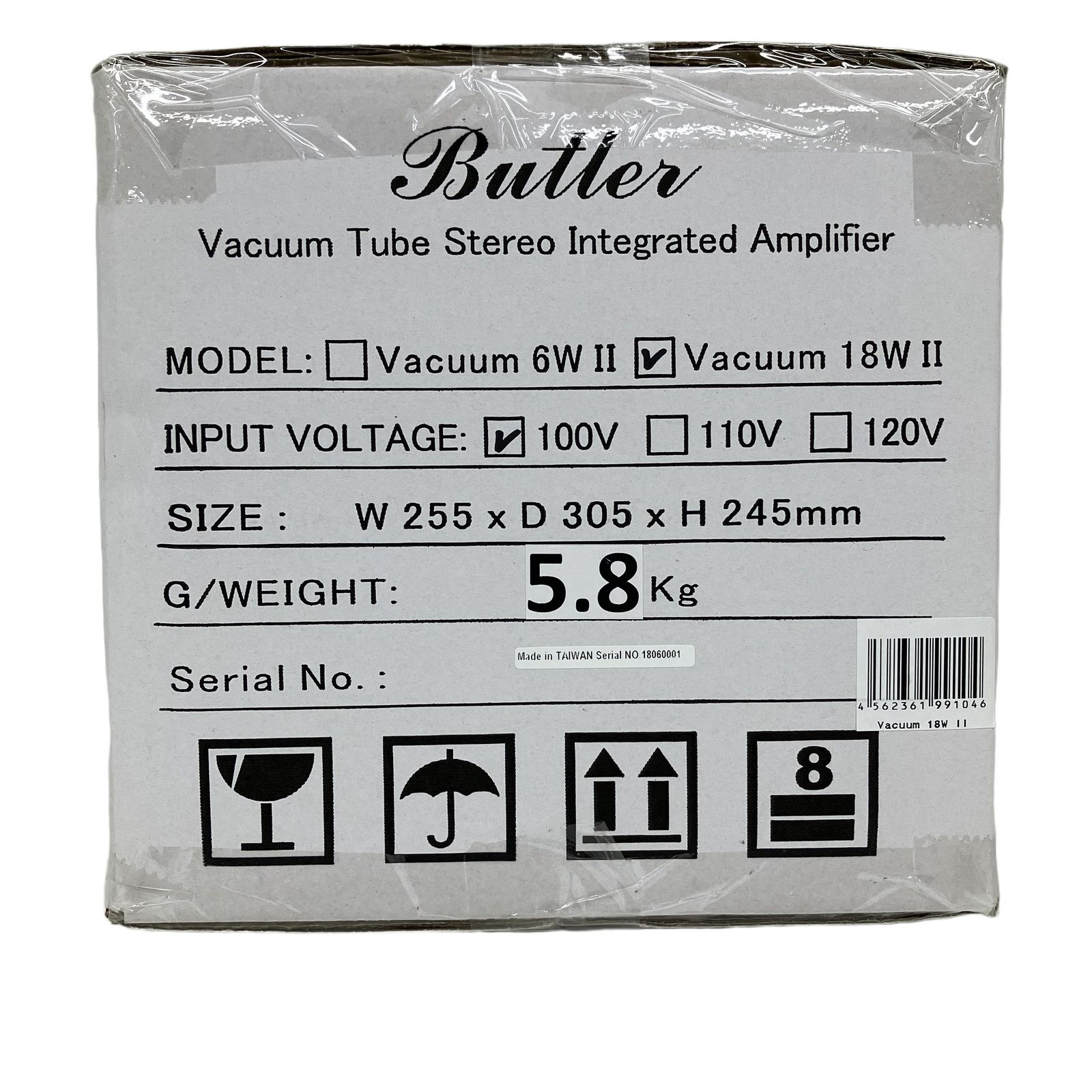 Butler バトラー VACUUM18 WII 真空管 プリメインアンプ 音響機材