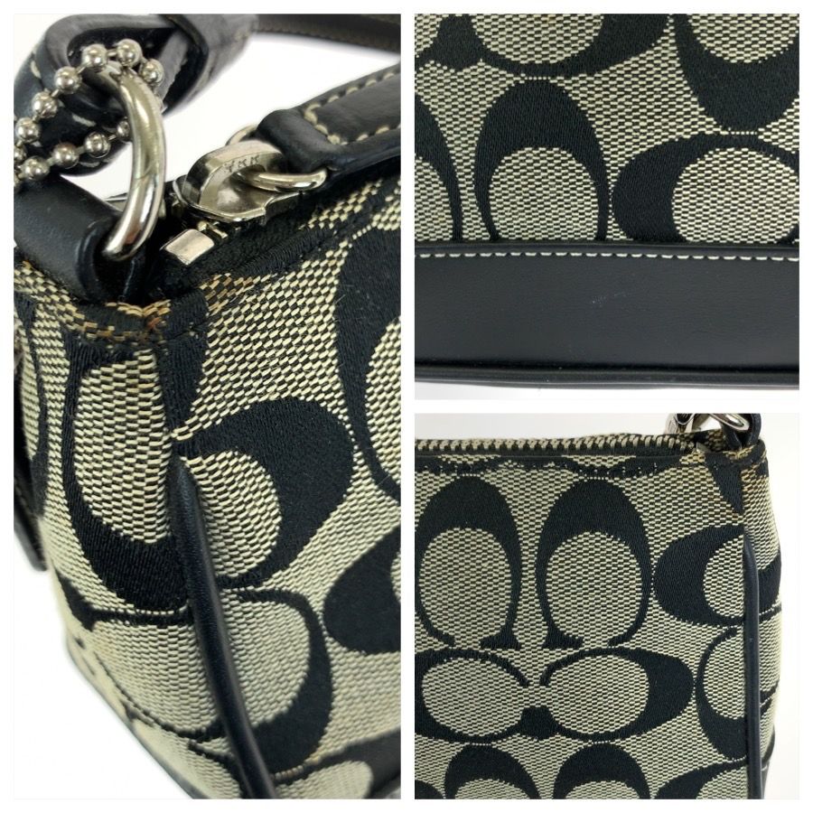 コーチ COACH シグネチャー ハンドバッグ アクセサリーポーチ 06094