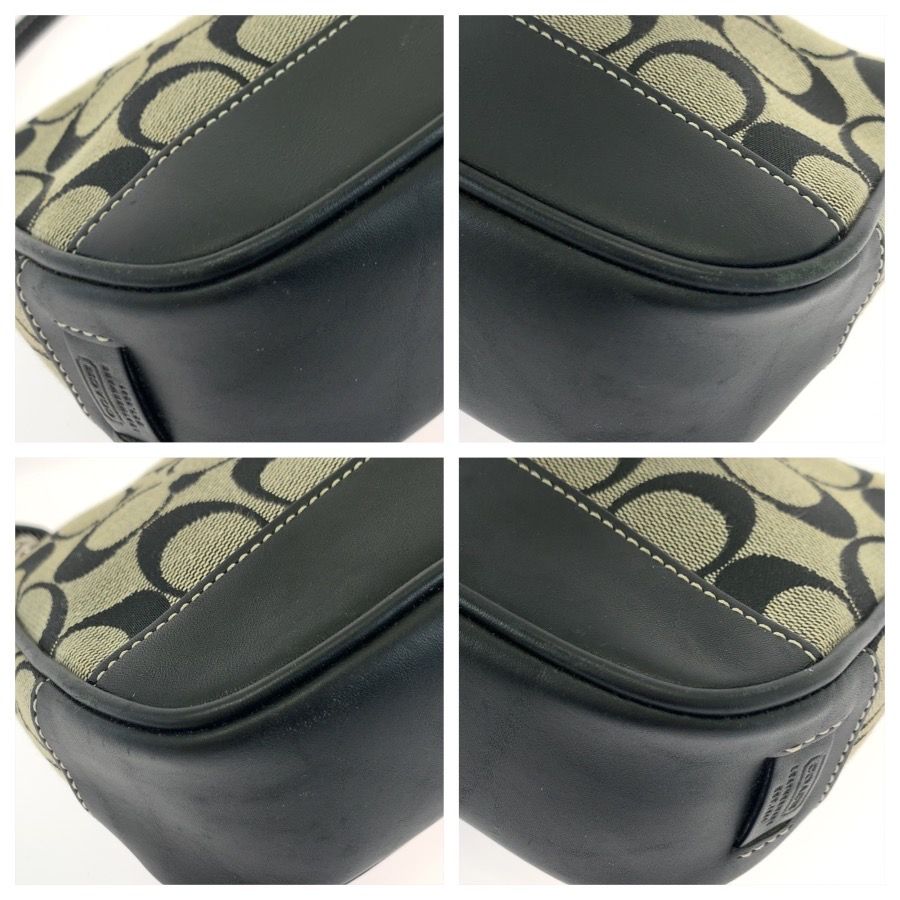 コーチ COACH シグネチャー ハンドバッグ アクセサリーポーチ 06094