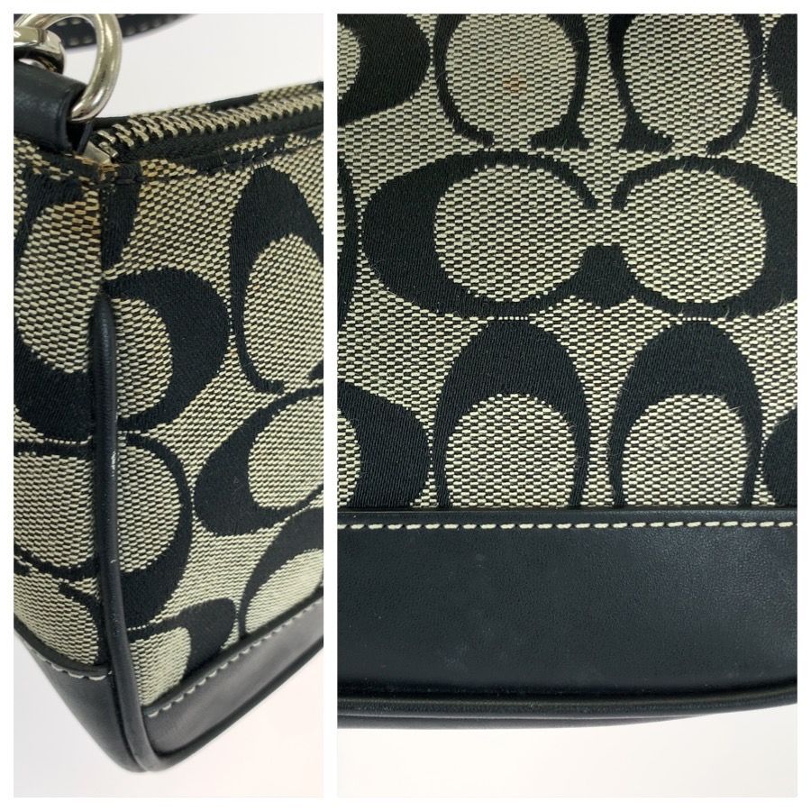 コーチ COACH シグネチャー ハンドバッグ アクセサリーポーチ 06094