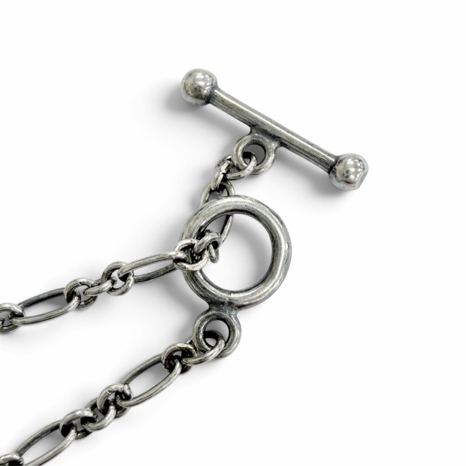 美品△Georg Jensen ジョージジェンセン 925 アンバー 琥珀 2001