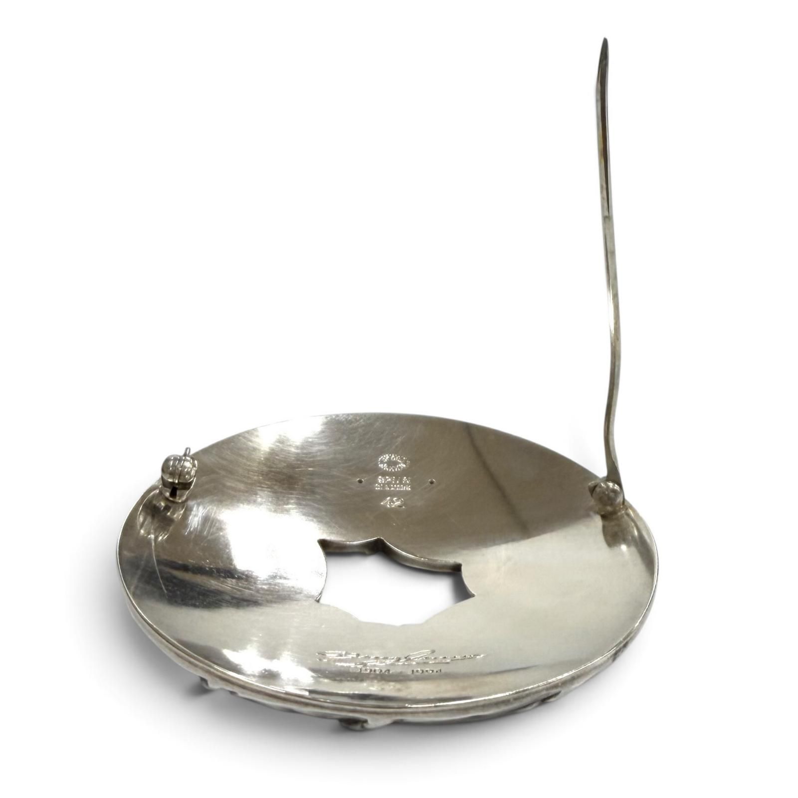 美品☆Georg Jensen ジョージジェンセン 42 925 フローラルリース