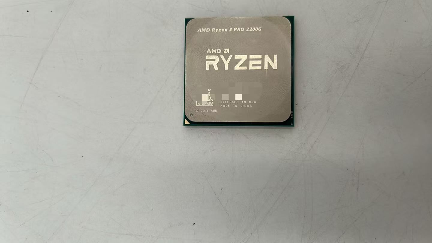AMD Ryzen 3 PRO 2200G 4コア4スレッド AM4 CPU 動作確認済み AMD PRO