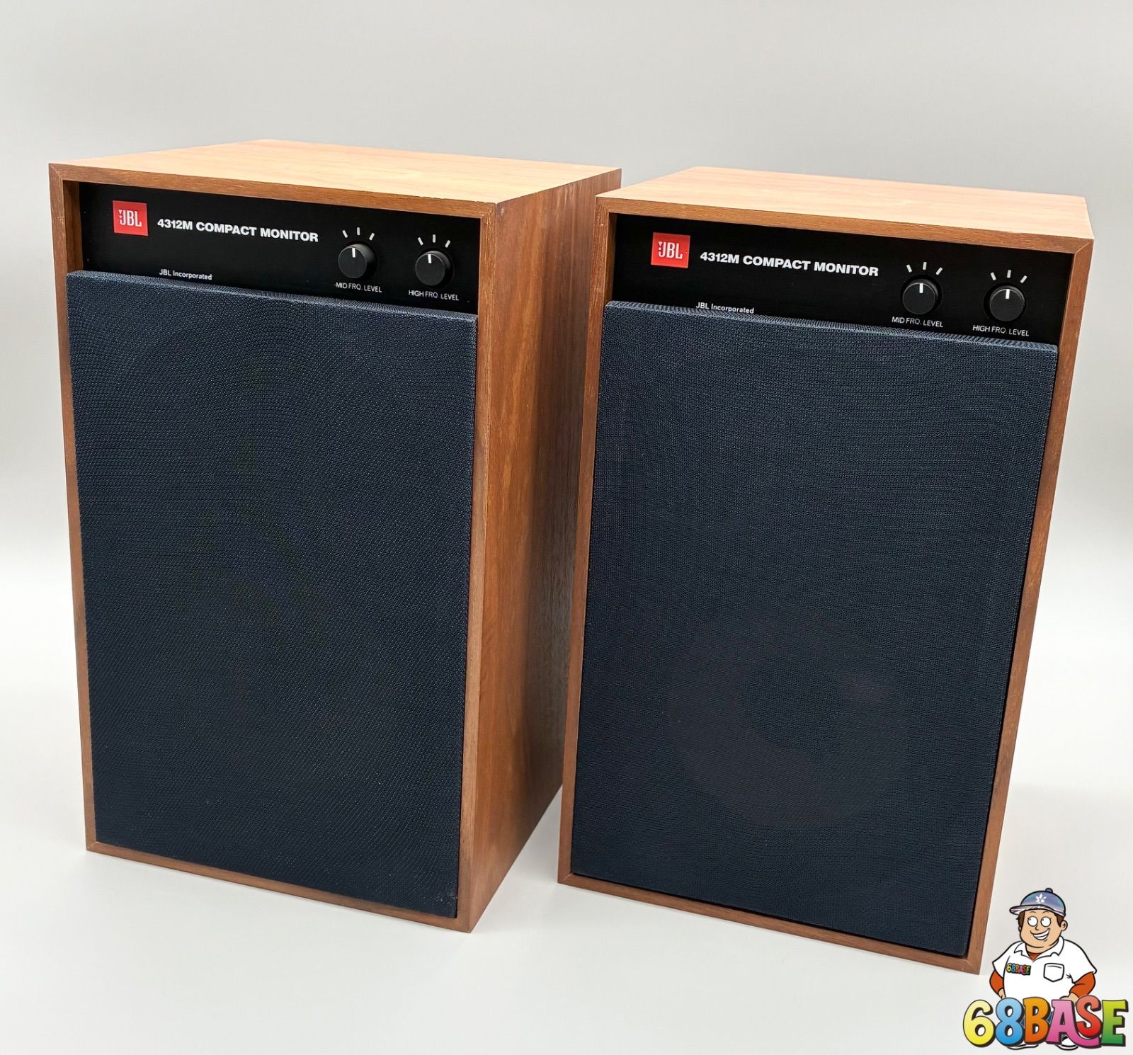 JBL 4312M COMPACT MONITOR 3Way スピーカー ペア - メルカリ