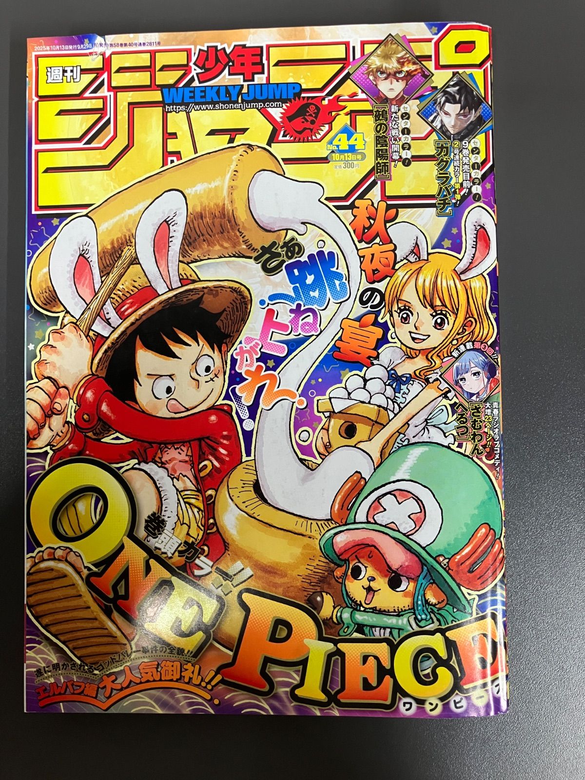 週刊少年ジャンプ2025年44号 ONE PIECE表紙 - メルカリ
