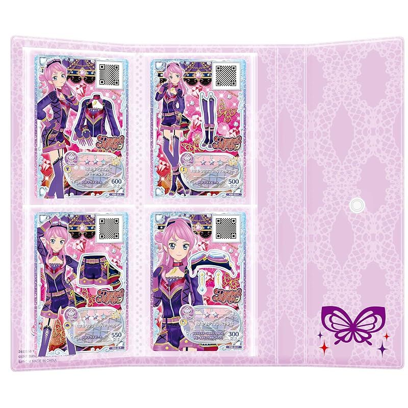 新品】 データカードダス アイカツフレンズ! アイカツ!バインダー 蝶野