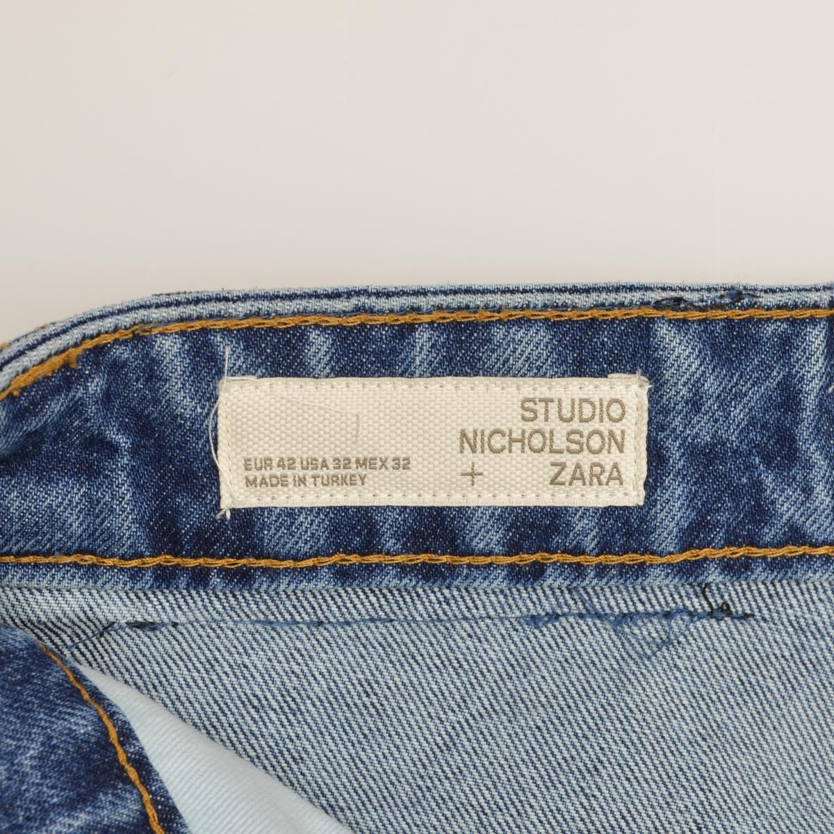 ZARA×STUDIONICHOLSON】2553/360/400デニムパンツ - メルカリ
