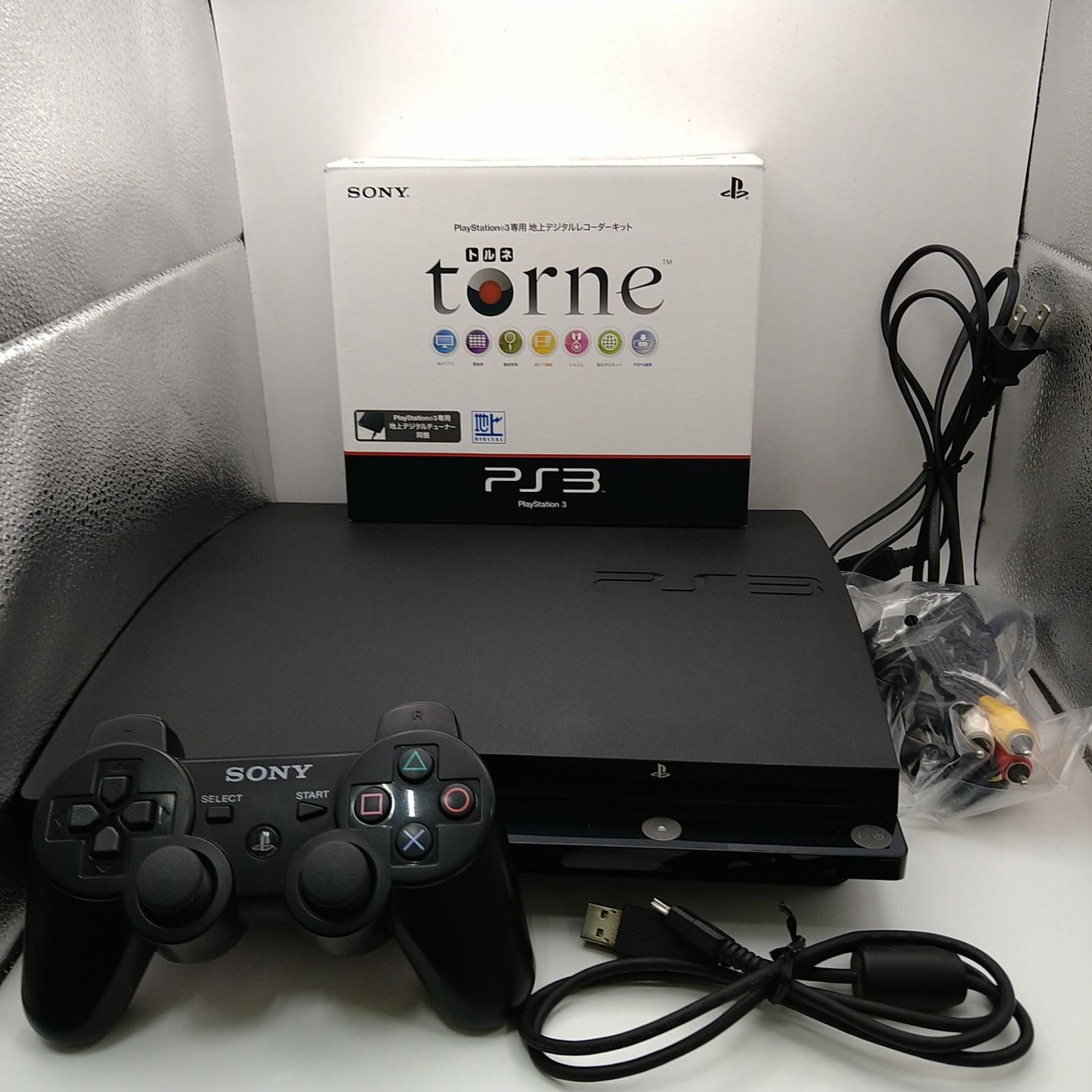 PlayStation 3 CECH-2500B HDDレコーダーパック torune チャコール