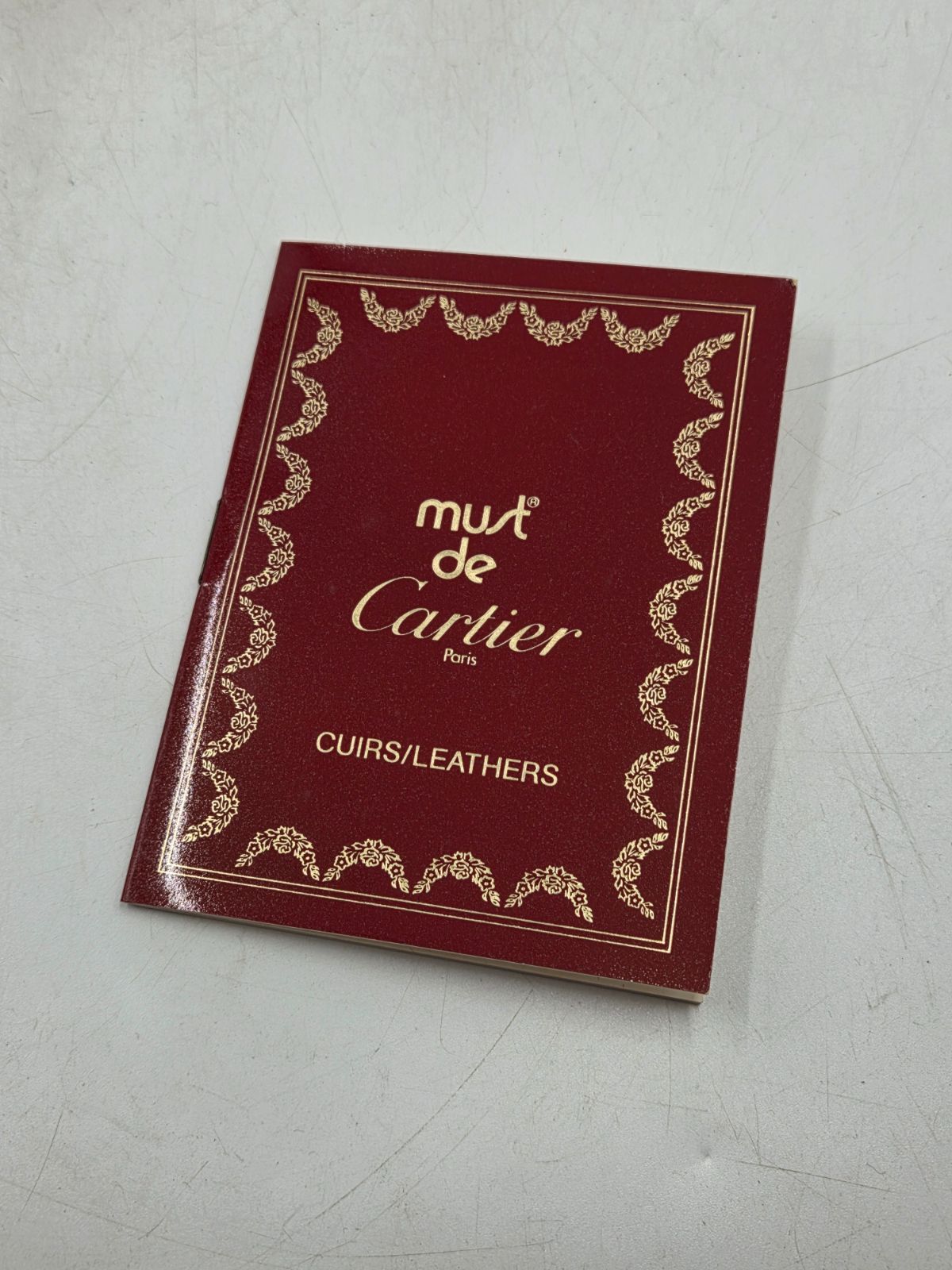 マストドゥカルティエ レザー クラッチバッグ ボルドー - メルカリ