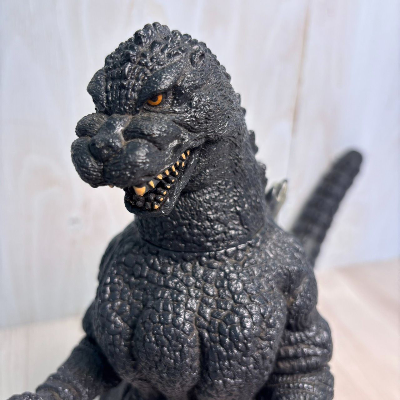 ゴジラ ビッグサイズ 1991年 BANDAI 希少・当時物】BANDAI ゴジラ 1991 ビッグサイズ ソフビ 日本製 □C