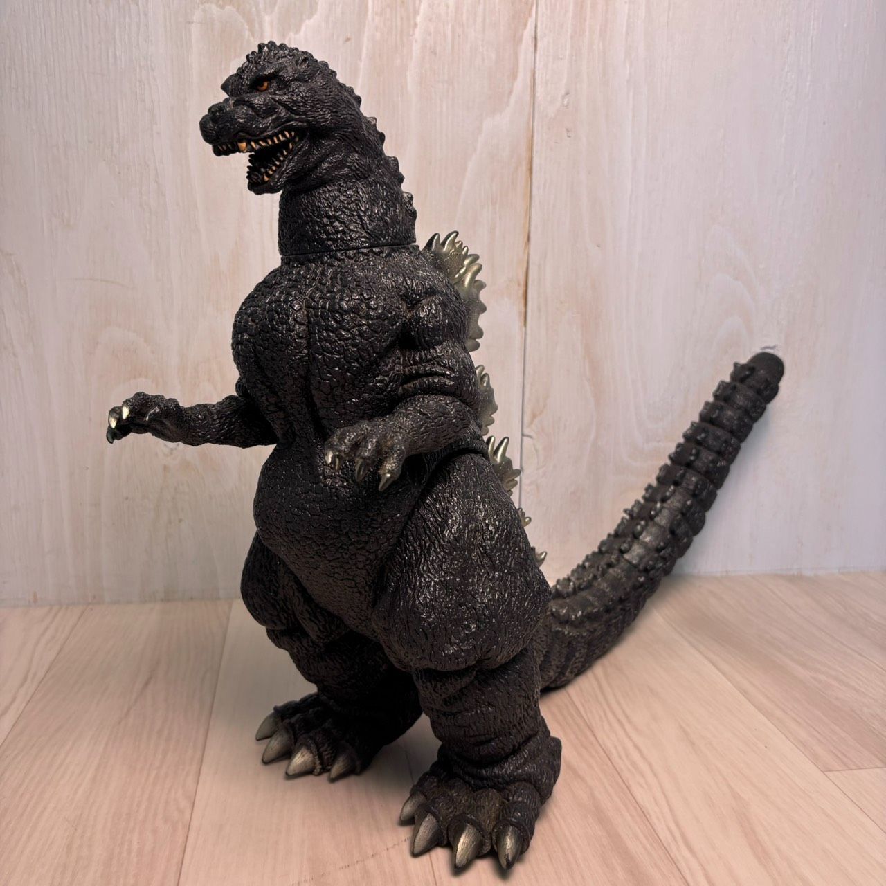 希少・当時物】BANDAI ゴジラ 1991 ビッグサイズ ソフビ 日本製 □C