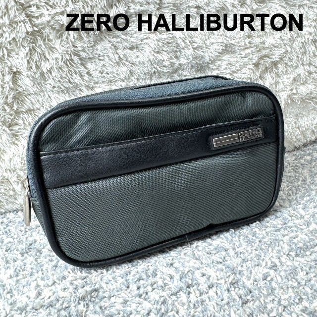 美品】ZERO HALLIBURTON ゼロハリバートン ポーチ 小物入れ JAL コラボ