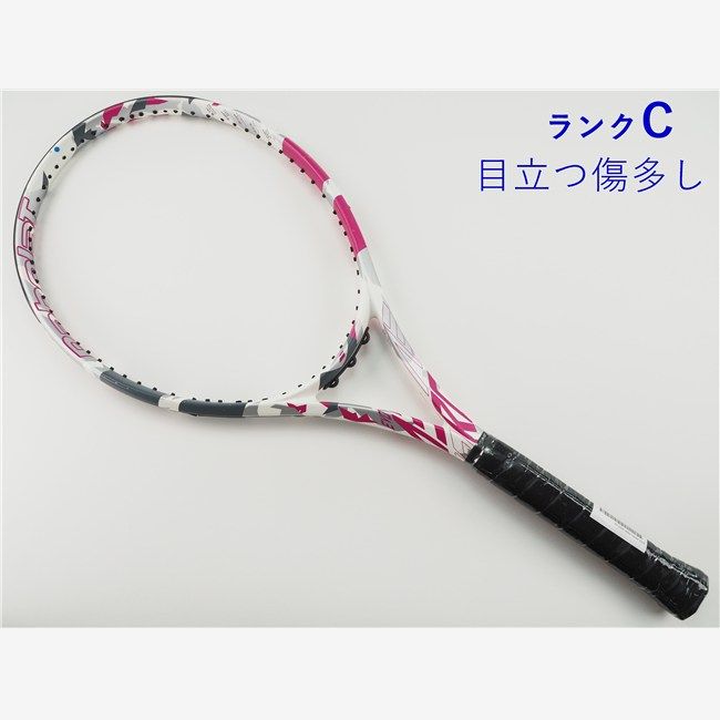 中古 テニスラケット バボラ エボ アエロ ピンク 2022年モデル (G2