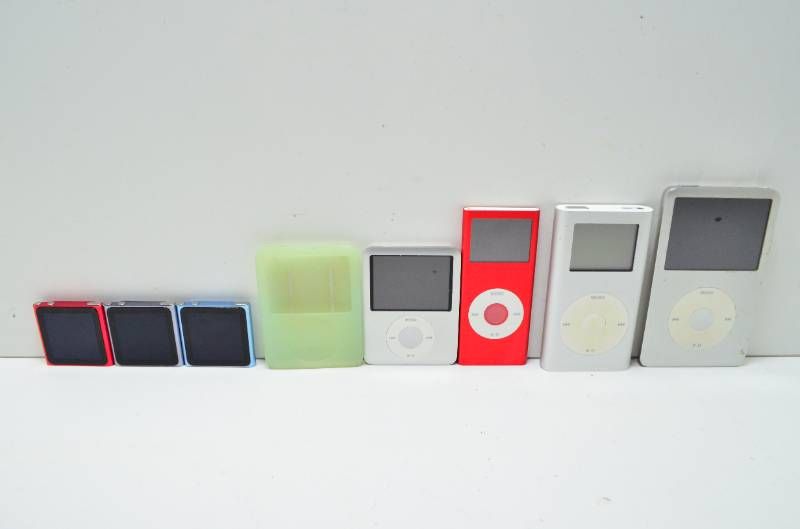 通電 初期化済み】Apple iPod 7台まとめ売り nano classic touch系