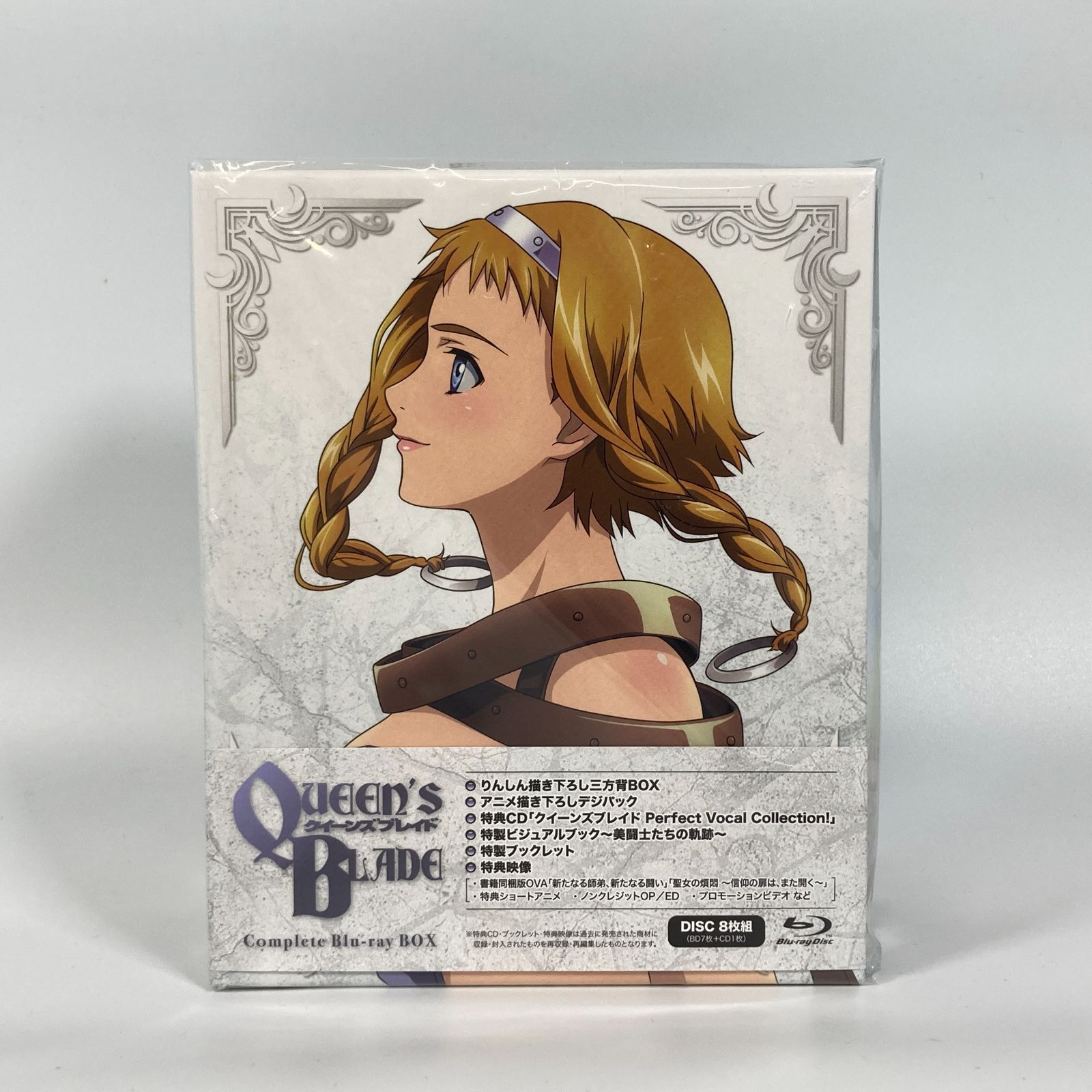 [大清水17-04-1004]アニメ Blu-ray クイーンズブレイド Complete Blu-ray BOX 25,000円