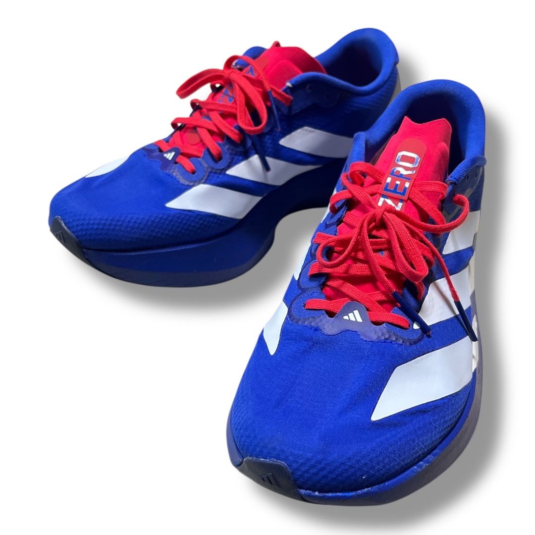 adidas アディダス KK ADIZERO EVO SL WOVEN ランニングシューズ スニーカー 靴 スポーツ メンズ ブルー ゴーゴー古着久喜倉庫店 56 No.K2989 10,998円
