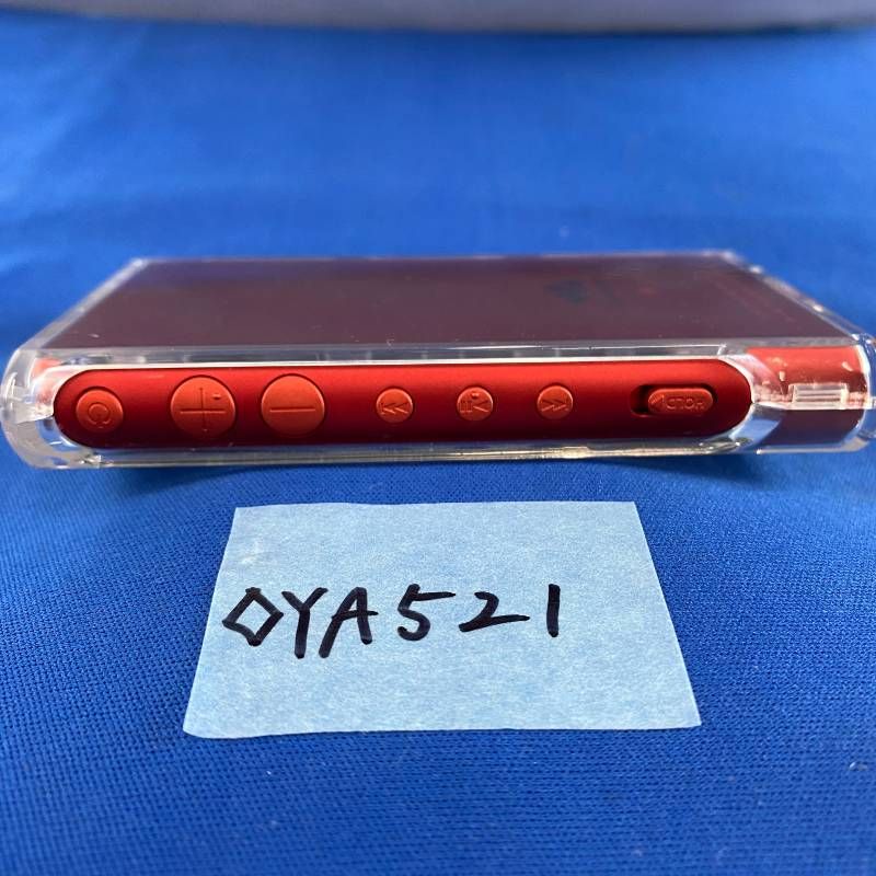 ◇YA521【本体のみ】SONY Walkman NW-A106 32GB Type-C給電モデル red