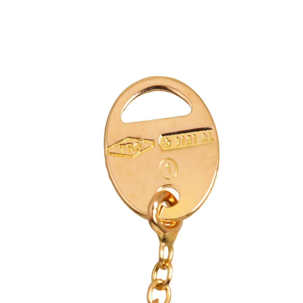 ダミアーニ DAMIANI ディサイド オニキス ダイヤ ネックレス 50cm K18