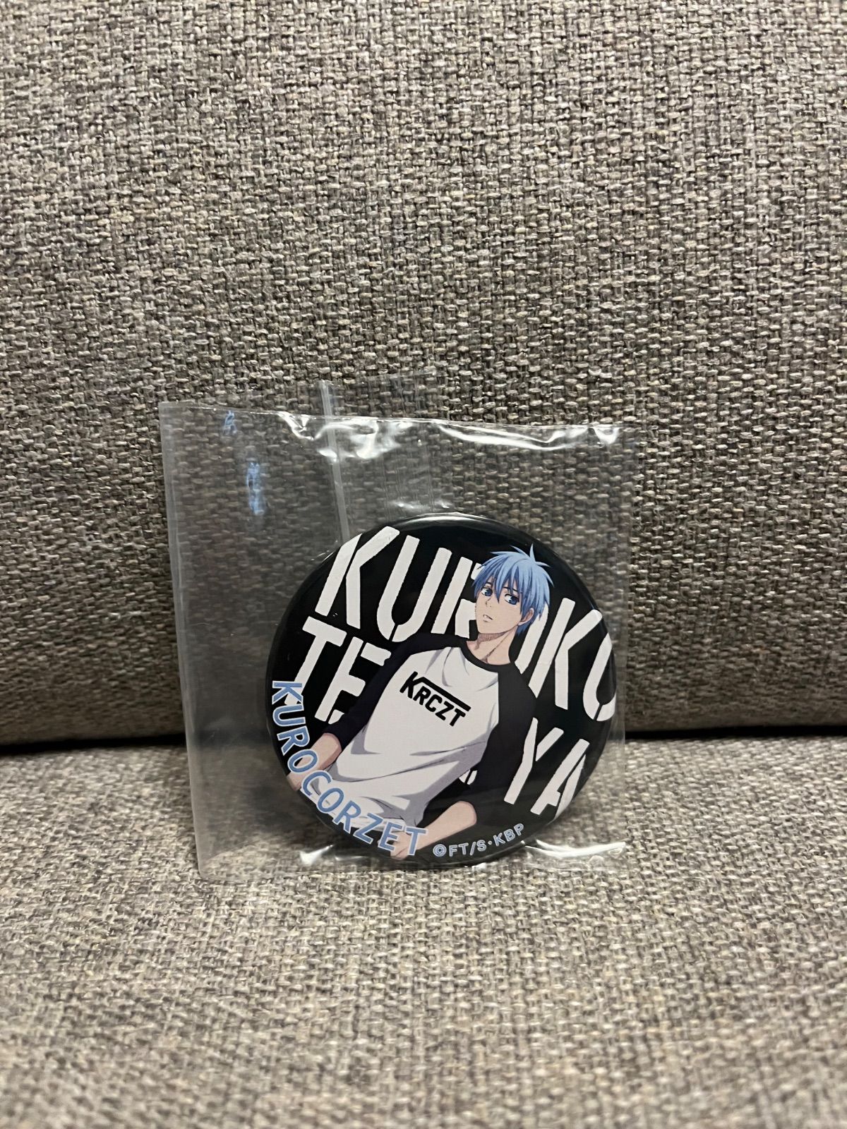 黒子のバスケ KUROCORZET 缶バッジ 黒子テツヤ Black - メルカリ