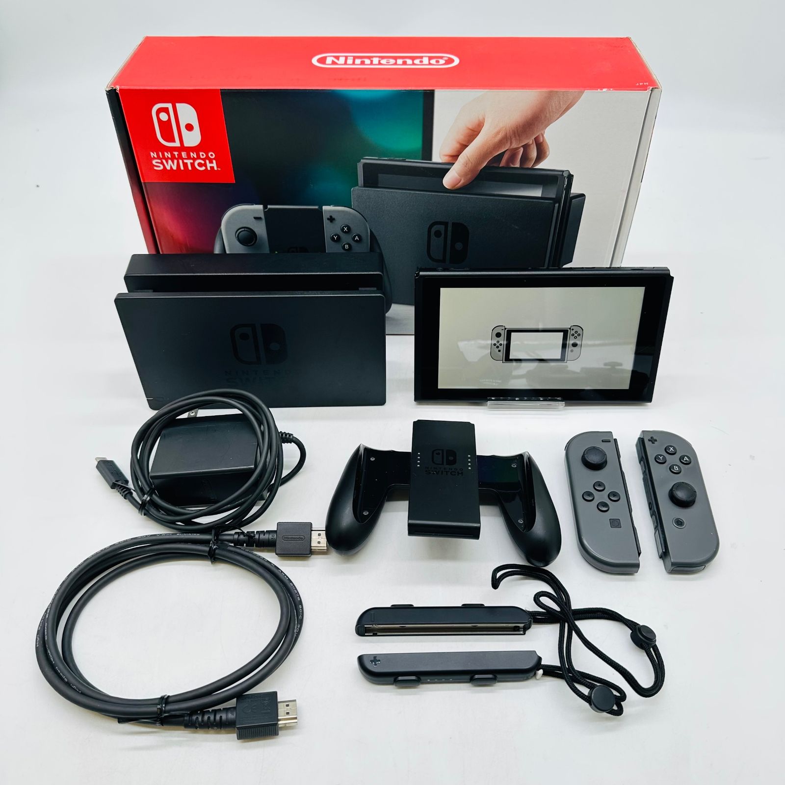 【中古】Nintendo Switch 本体 Joy-Con L / R グレー Nintendo Switch 本体 ニンテンドースイッチ Joy-Con (L) / (R) グレー